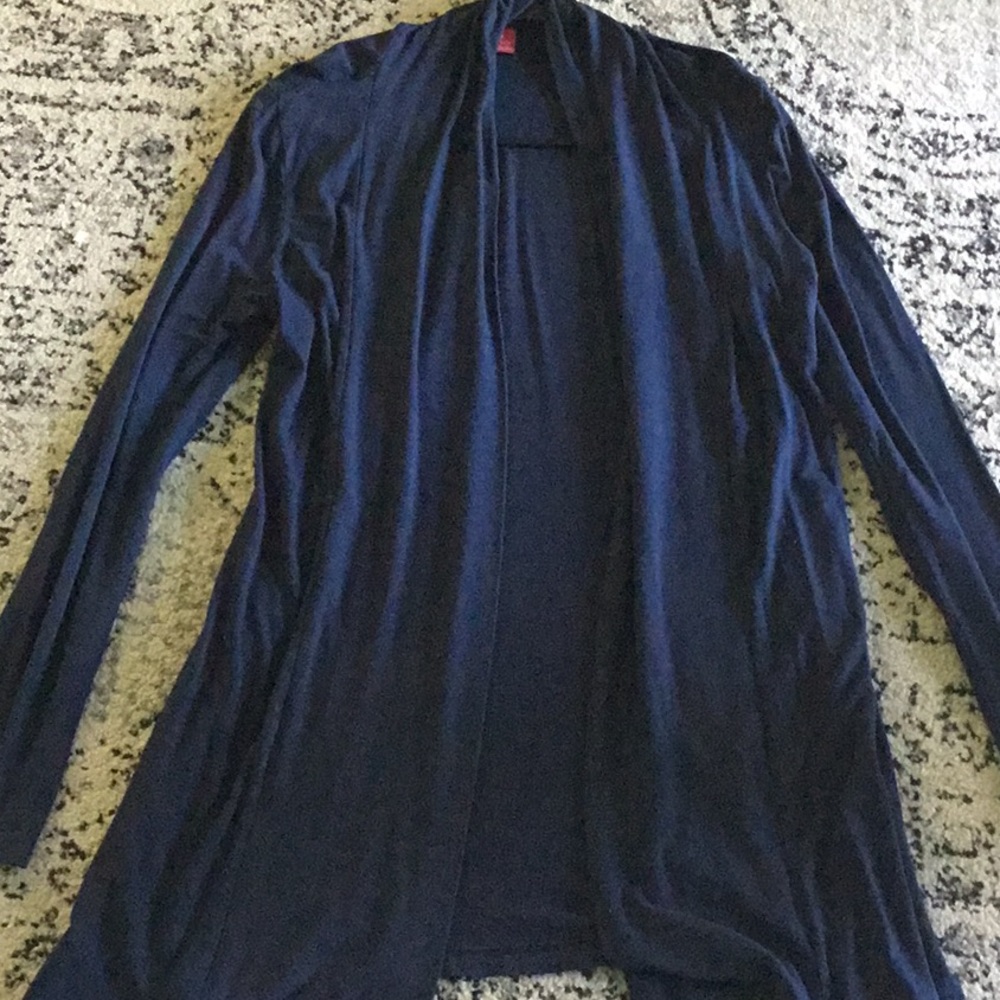 Three dot open cardigan - m